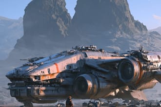 sci fi illustration and sci fi art