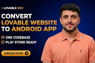 convert your lovable website to android app with one codebase