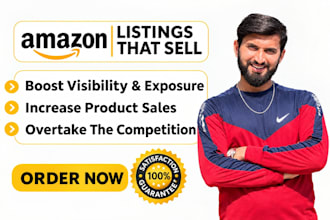 provide amazon listing optimization that will boost sales
