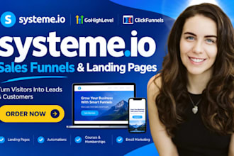build systeme io sales funnel systeme io landing page systeme io website