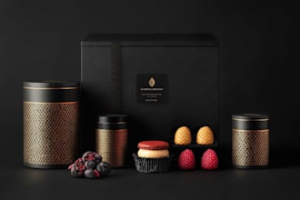 modern and professional packaging design