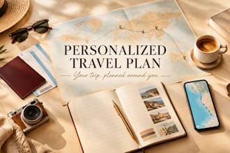 create a personalized trip plan for your next vacation