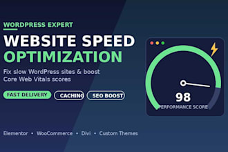 fix wordpress website speed and performance issues