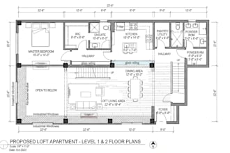 create custom loft conversion drawings for UK planning projects