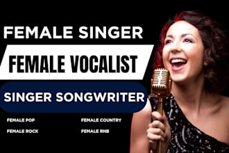 be your female edm singer, female edm vocalist, female singer songwriter