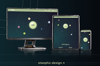 design a modern logo and visual identity