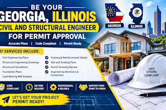 be your georgia, illinois civil and structural engineer for permit approval