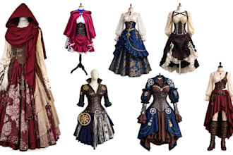 sew quality cosplay costume and outfit
