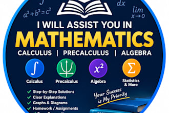 do math, calculus, algebra, pre calculus, statistics
