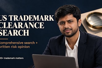 do a comprehensive US trademark clearance search and risk opinion