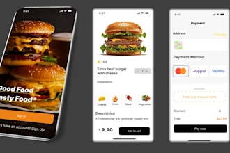 do modern UI UX designs, mobile apps or website ui ux design