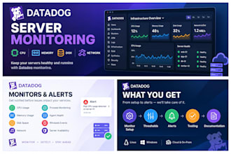 configure datadog monitors for your linux or windows servers