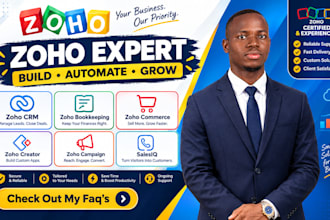 zoho crm setup zoho bookkeeping zoho commerce zoho creator zoho campaign salesiq