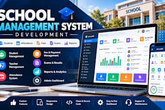 develop a professional school management system