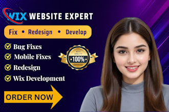 fix wix website issues wix development wix website redesign