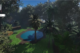 create a realistic lighting or environment for you