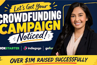 create, promote gofundme kickstarter indiegogo crowdfunding gofundme promotion