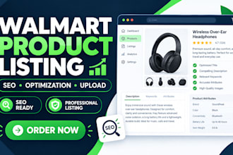 optimize walmart product listings, SEO, variations and wfs