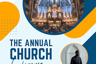 design church flyer, business flyer and event flyer