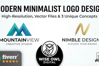professional logo design for youtube facebook instagram