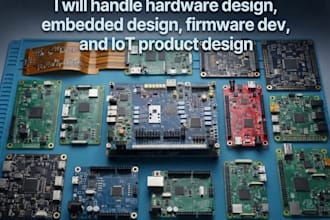 handle hardware design embedded systems firmware development iot product design