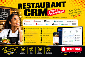 build, set up, customize and automate your restaurant CRM via zenchef toast