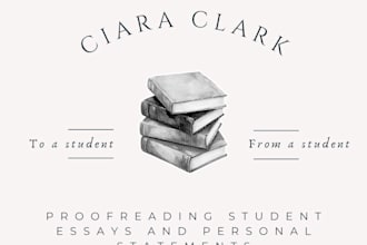 proofread student essays and cover letters