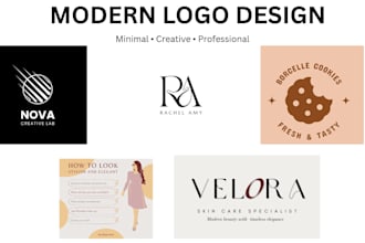 design modern minimalist business logo design