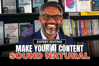 rewrite ai book, ai book content editing and translated manuscript book editing