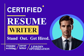 create a resume and cv and linkedin optimization