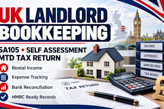 do UK landlord bookkeeping sa105 self assessment tax payroll accounting mtd