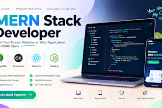 develop a responsive mern stack website