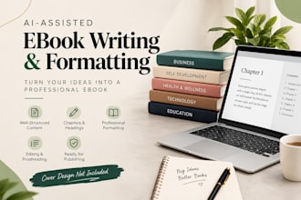 write an ai assisted ebook ready for publishing