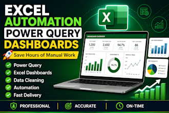 automate excel reports using power query and advanced excel