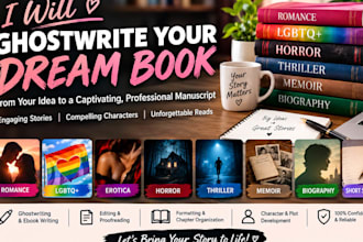 write 40k erotica horror thriller gay kinky smut memoir lgbtq bdsm ebook writer