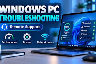 troubleshoot and fix your windows PC remotely