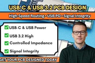 design usb c pd usb 3 2 high speed pcb schematic routing and signal integrity