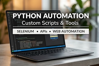build python web automation scripts using selenium and requests