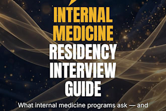 send you the internal medicine residency interview guide