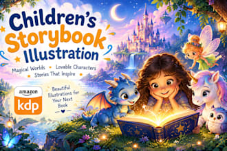 illustrate children story book illustration story book