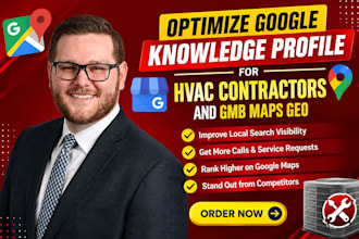 optimize google knowledge profile for hvac contractors and gmb maps GEO