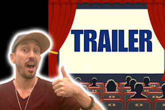 create a cinematic trailer for your finished film or movie