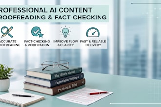 proofread fact check and humanize your ai content