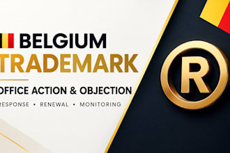 register belgium trademark office action objection response renewal monitoring