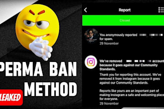 takedown ig banning bot,tiktok harassing content,copyright instagram xfb banning