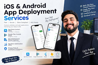 publish your app on apple app store and google play store