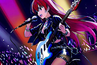 create a custom anime opening song with original lyrics and vocals