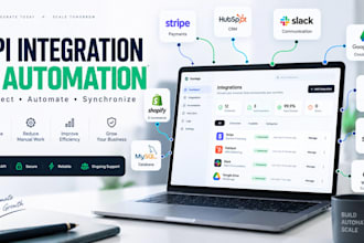integrate apis, automate workflows and connect web applications