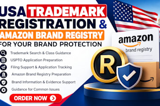 do usa trademark registration and amazon brand registry for brand protection