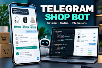 build a telegram bot for your online store